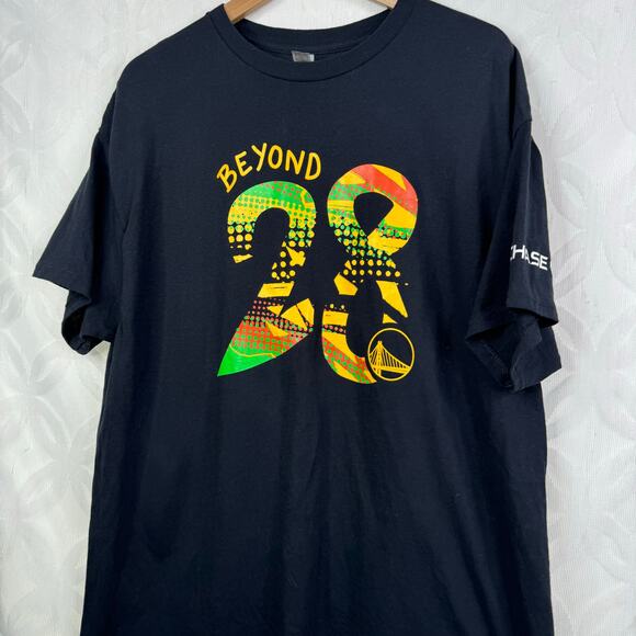 Golden State Warriors Black History Month Shirt XL Beyond 28 Promotional - Picture 3 of 6